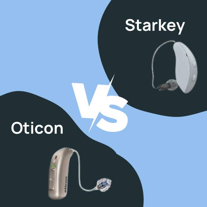 Oticon Vs. Starkey Hearing Aids Head to Head